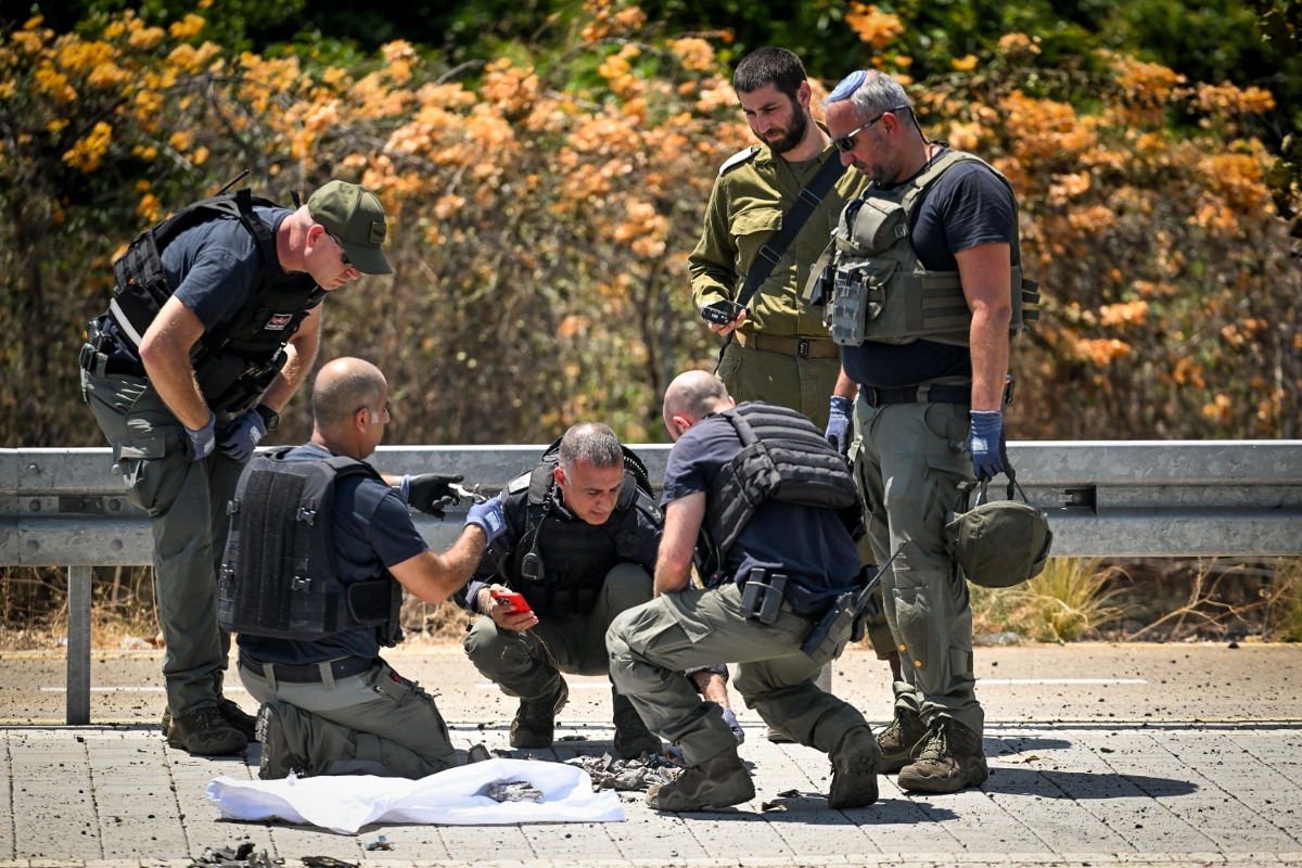 זירת הנפילה בנהריה | 