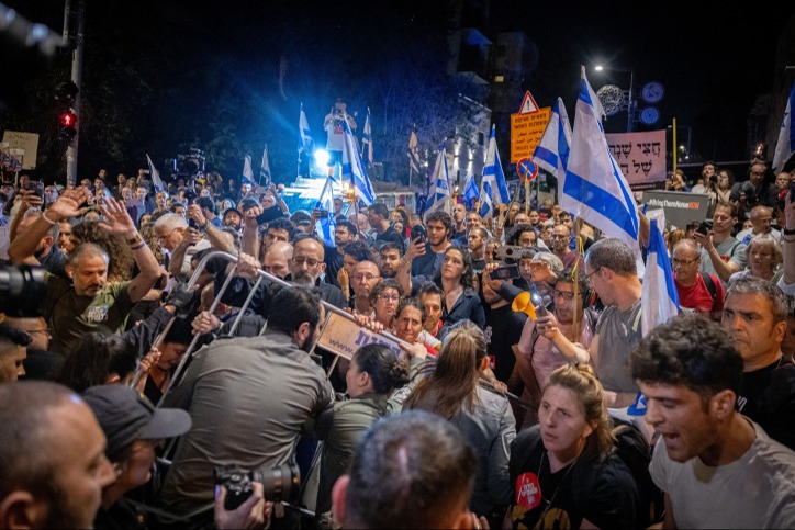 מהומות ברחוב עזה בירושלים בחודש אפריל האחרון 